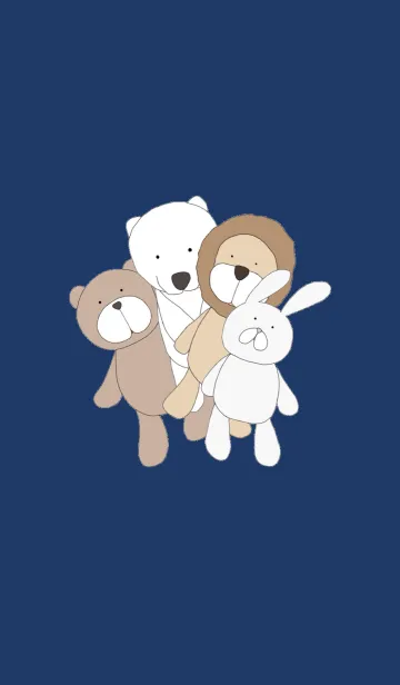 STUFFED ANIMALSのLINE着せ替え