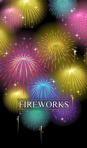 [LINE着せ替え] FIREWORKS 1の画像1