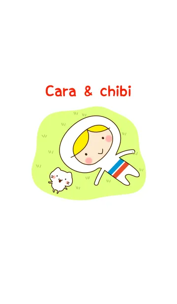 [LINE着せ替え] Cara ＆ chibiの画像1