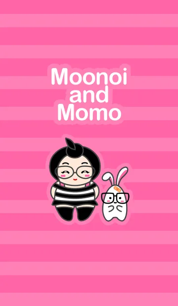 [LINE着せ替え] Moonoi and Momo - Themeの画像1