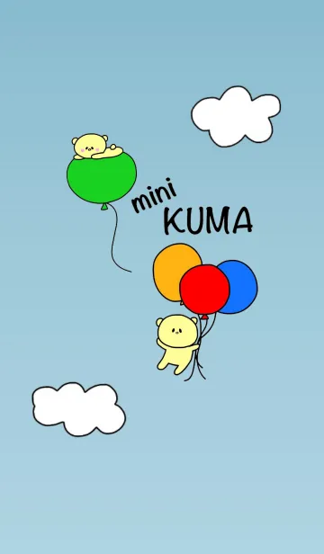 [LINE着せ替え] mini KUMAの画像1