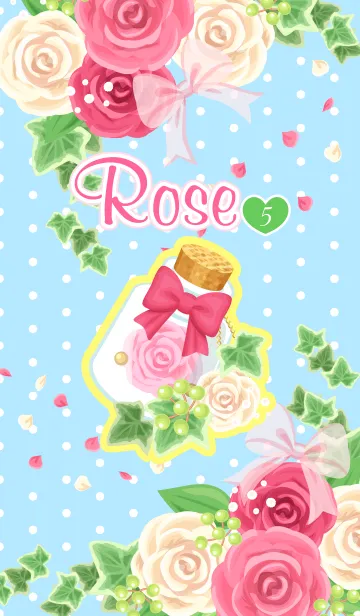 [LINE着せ替え] Rose-5の画像1