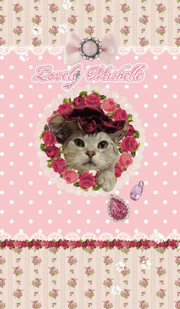 [LINE着せ替え] ラブリー❤ミシェルの画像1