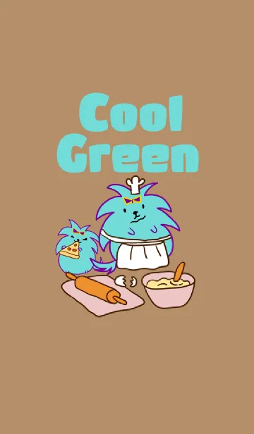 Cool Green Dogの着せ替えメイン画像