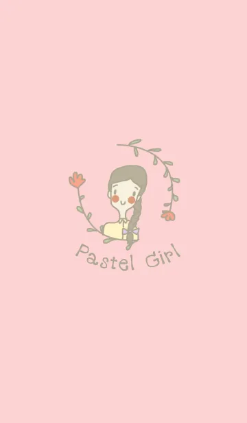 [LINE着せ替え] Pastel girlsの画像1