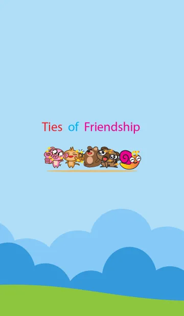 [LINE着せ替え] Ties of friendshipの画像1