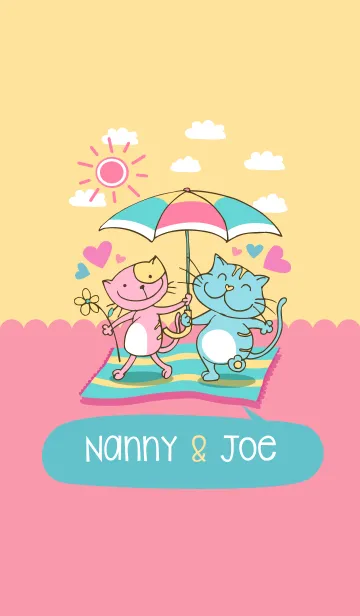 [LINE着せ替え] Nanny ＆ Joeの画像1