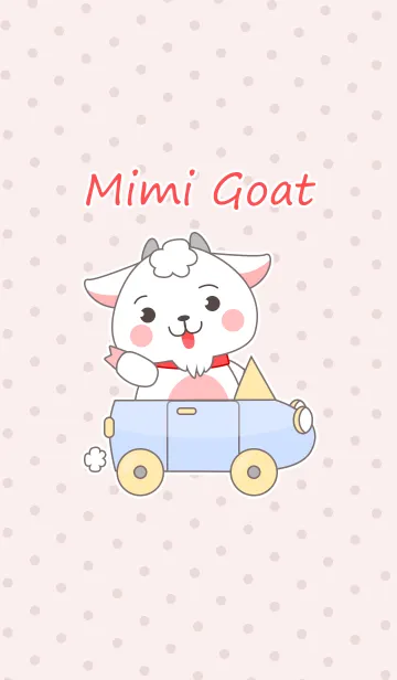 [LINE着せ替え] Funny Goat Themeの画像1