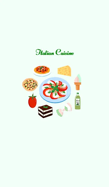 [LINE着せ替え] ITALIAN CUISINEの画像1