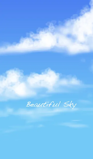 [LINE着せ替え] Beautiful skyの画像1