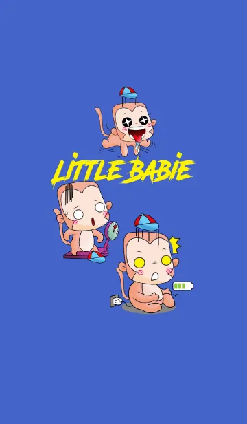 [LINE着せ替え] A Little Babie-Monkeyの画像1
