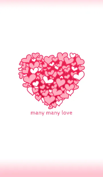[LINE着せ替え] many many loveの画像1