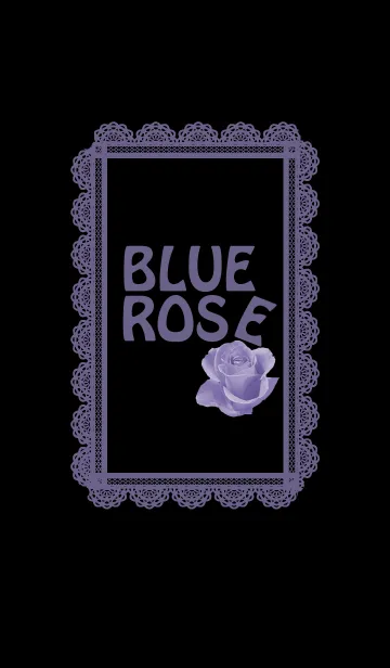 [LINE着せ替え] 青い薔薇 〜ブルー・ローズ〜の画像1