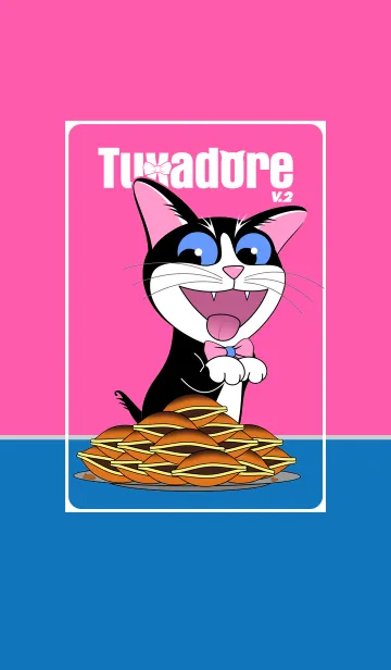 [LINE着せ替え] Tuxadore Cat v.2の画像1