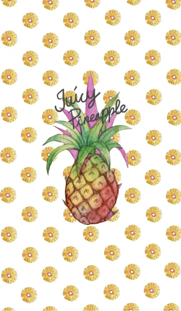 [LINE着せ替え] Juicy Pineappleの画像1