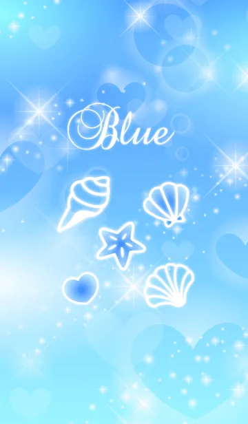 [LINE着せ替え] blue-の画像1