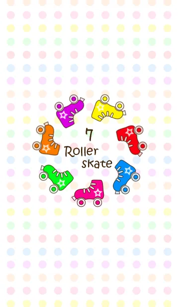 [LINE着せ替え] 7 Roller skateの画像1