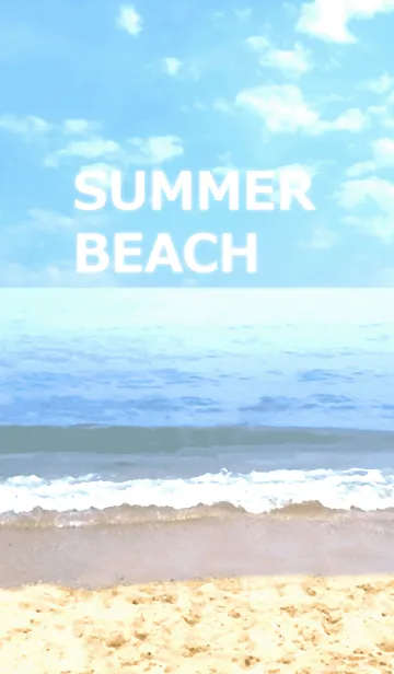 [LINE着せ替え] SUMMER-BEACHの画像1