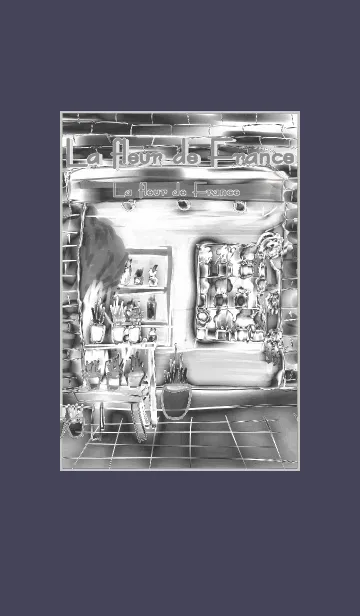 Pop art floristのLINE着せ替え