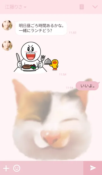 [LINE着せ替え] ソラのテーマの秘密の生活の画像3