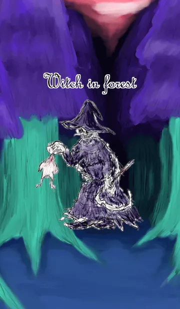 Witch in forestの着せ替えメイン画像