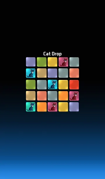 [LINE着せ替え] Cat dropの画像1