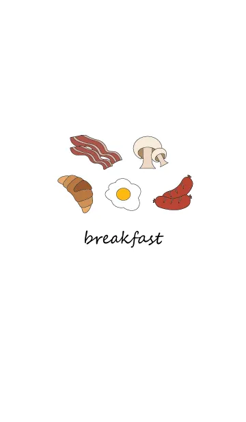 [LINE着せ替え] Breakfastの画像1
