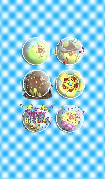 ひよこがいっぱい。のLINE着せ替え