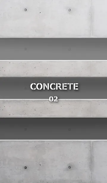 [LINE着せ替え] CONCRETE（コンクリート）02の画像1