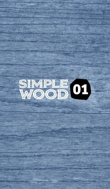 SIMPLE WOOD 01のLINE着せ替え
