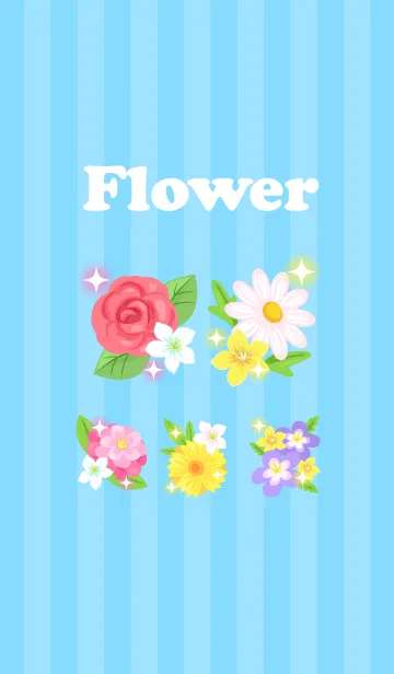 [LINE着せ替え] Flower！の画像1