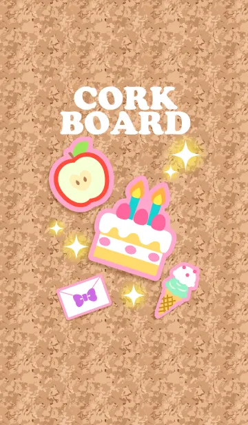 [LINE着せ替え] Cork board！の画像1