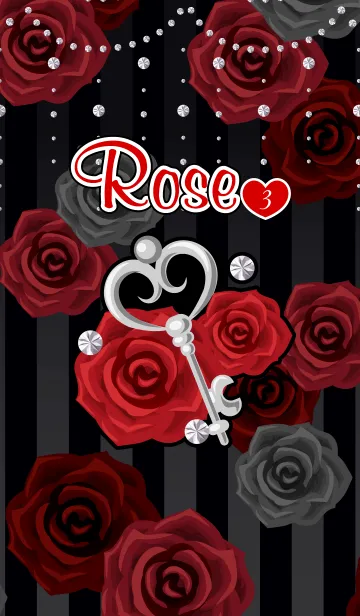 Rose-3のLINE着せ替え