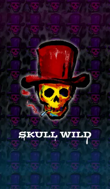 [LINE着せ替え] SKULL WILDの画像1