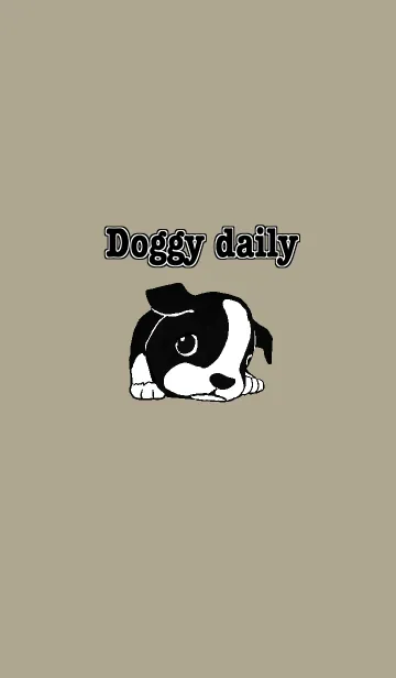 [LINE着せ替え] Doggy dailyの画像1