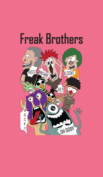 [LINE着せ替え] Freak Brothersの画像1