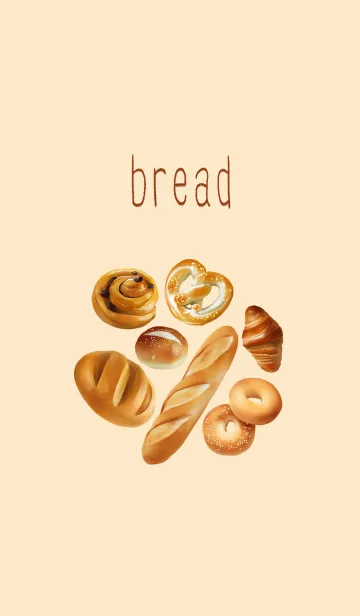 [LINE着せ替え] 幸せのパンの画像1