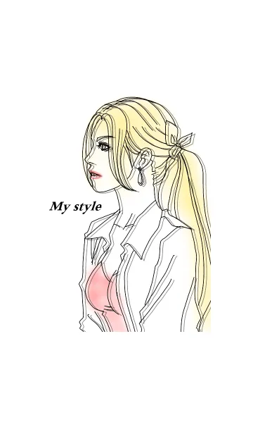 My style.のLINE着せ替え