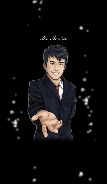 [LINE着せ替え] イケメンリーマンの画像1