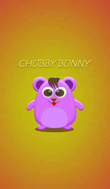 [LINE着せ替え] Chubby bunnyの画像1
