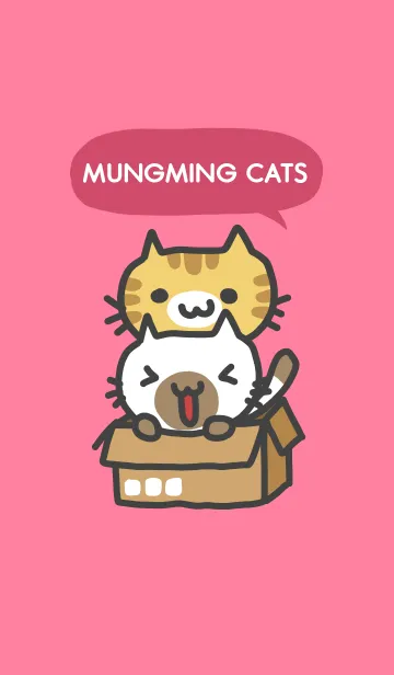 [LINE着せ替え] MungMing Catsの画像1