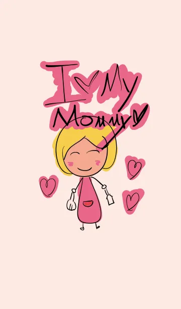 [LINE着せ替え] Family 2-I love my mommyの画像1