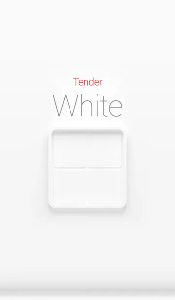 [LINE着せ替え] Tender Whiteの画像1