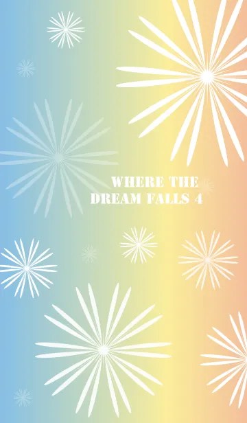 [LINE着せ替え] Where the dream falls 4の画像1