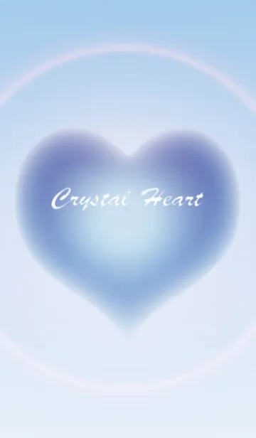 [LINE着せ替え] Crystal Heartの画像1