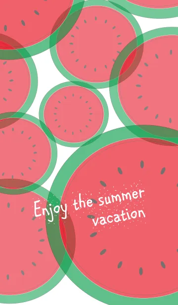 [LINE着せ替え] Enjoy the summer vacationの画像1