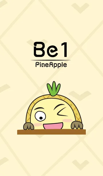 [LINE着せ替え] BeOne_Pineapple_Themeの画像1