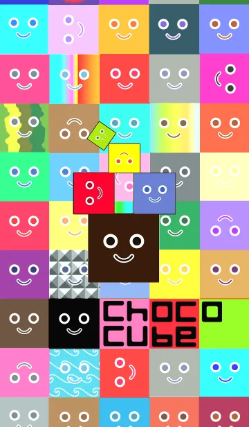 チョコキューブのLINE着せ替え