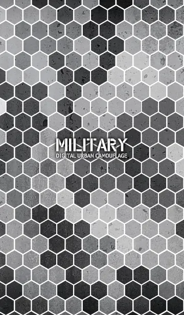 [LINE着せ替え] MILITARY-デジタル都市迷彩の画像1