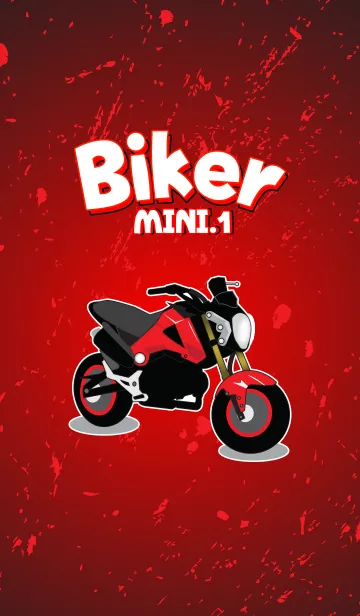 [LINE着せ替え] Biker Mini.1の画像1